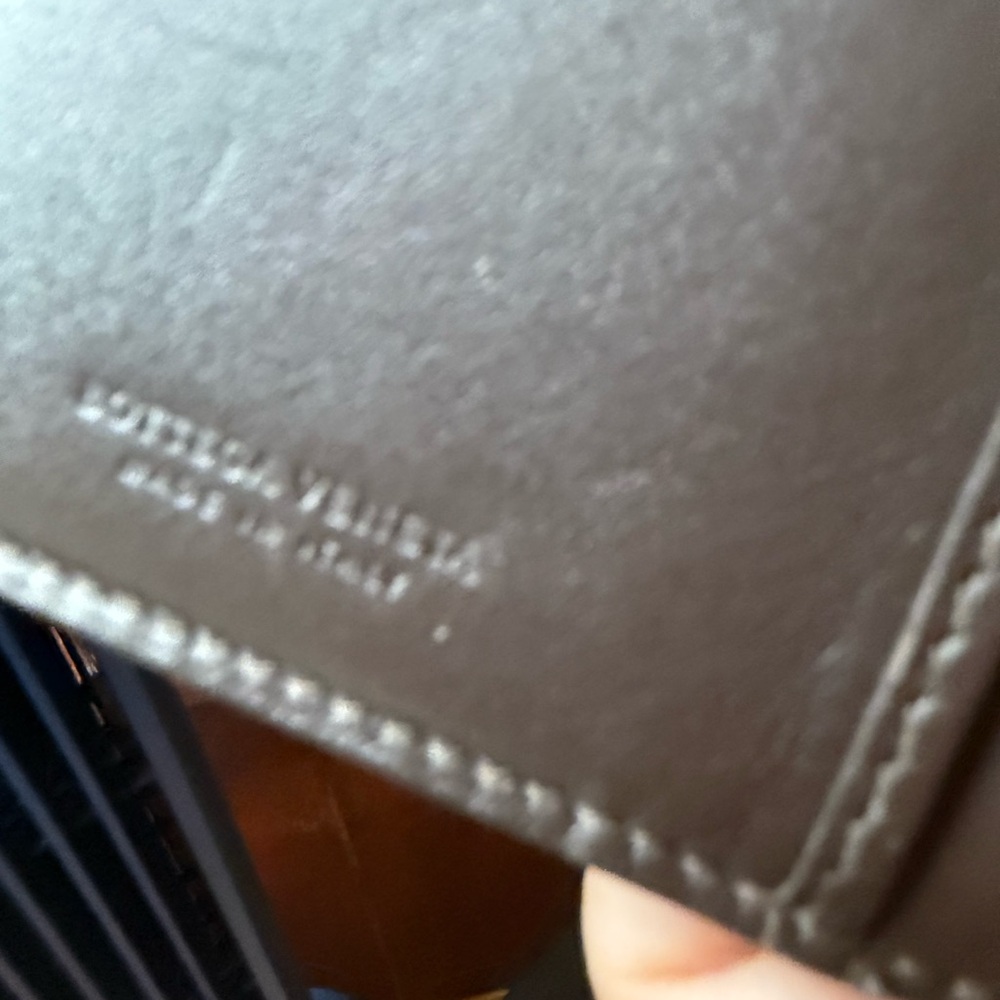 Bottega Veneta Dark Brown Intrecciato Leather Wallet - Picture 6 of 7
